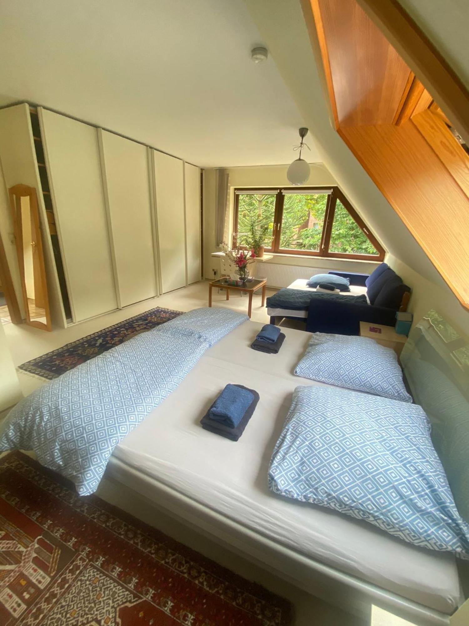 Gartenblick-Oase: Obergeschosswohnung In המבורג מראה חיצוני תמונה